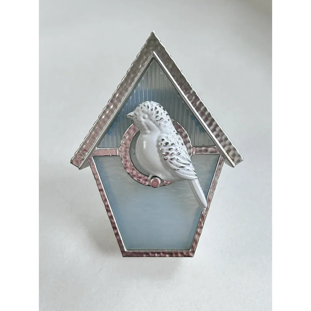 Wallflowers BLUE BIRDHOUSE LIGHT UP BIRD 24/7 Plug-in Diffuser Bath & Body Works